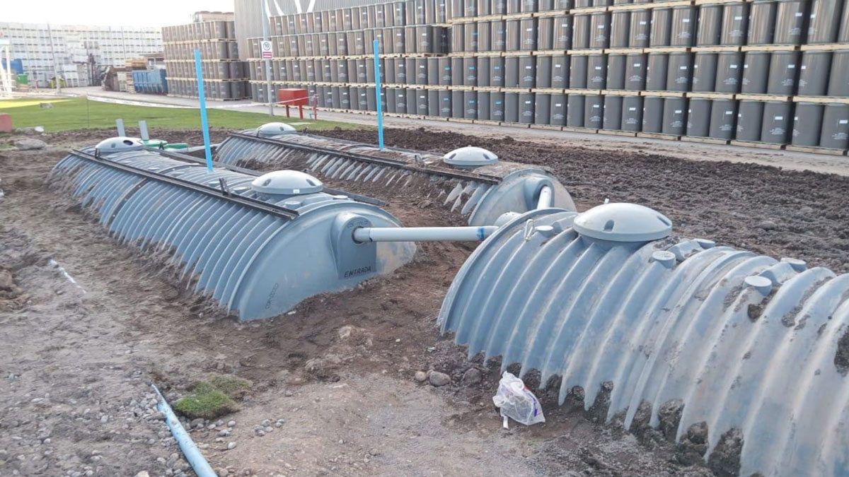 Instalación de una planta de tratamiento de aguas servidas en Valparaíso